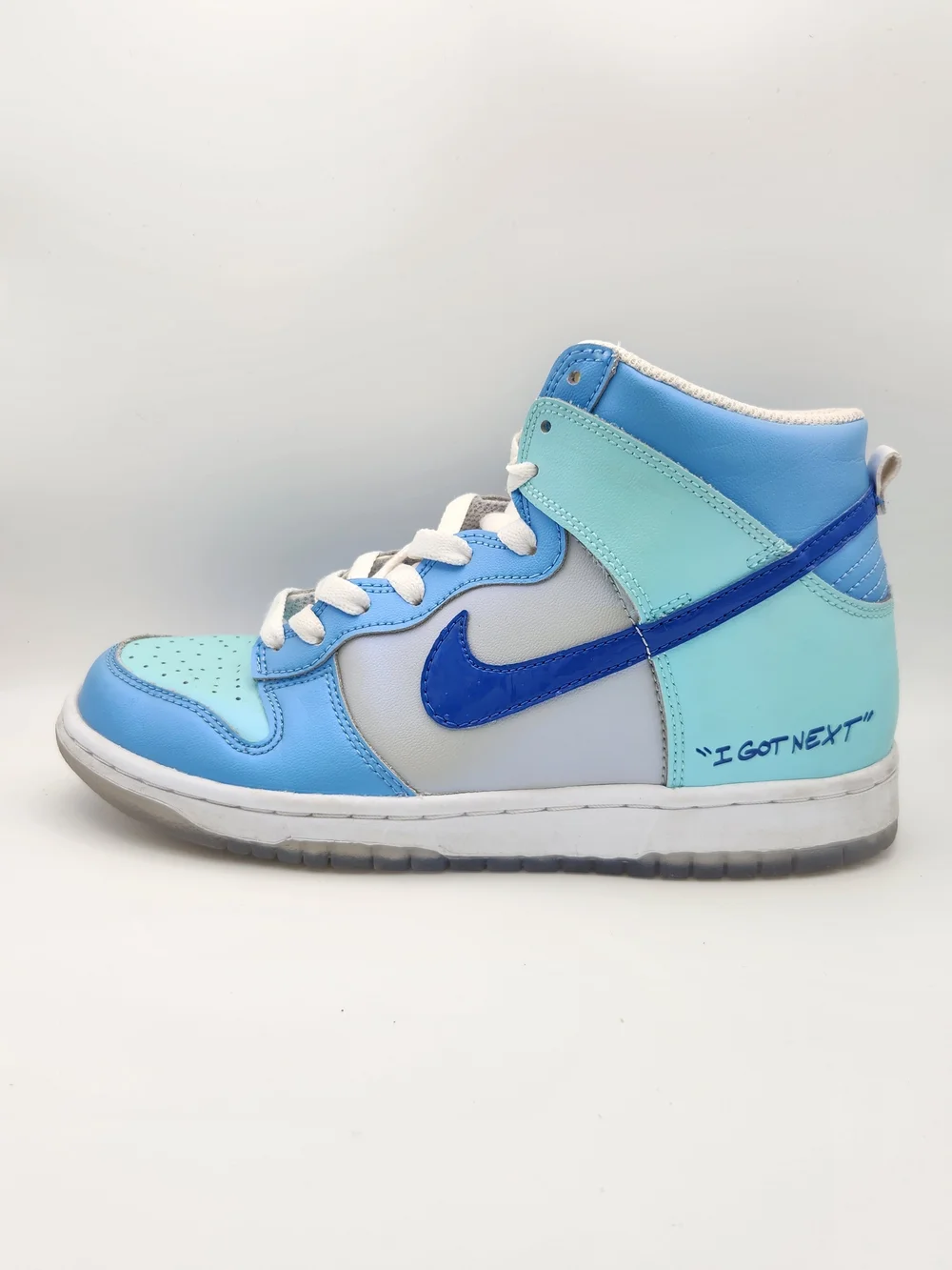 Nike Dunk High “I Got Next” Copa Blue White Youth Size 6Y Basketball Shoe